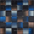 Color Mixture Crystal Glass Cold Spray Backsplash Mosaic Tile